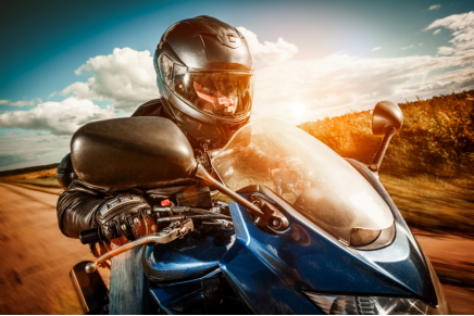 沙漠-摩托车骑手